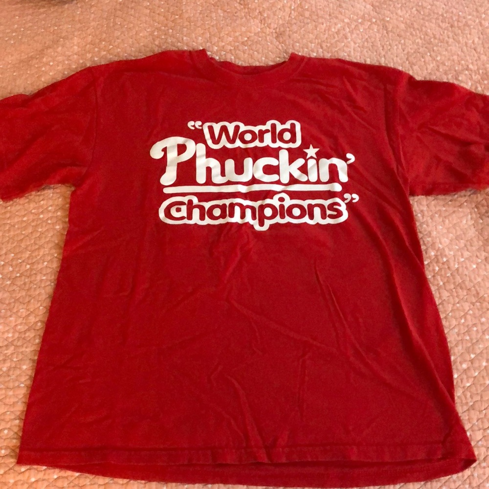 Retro Phillies World Champion Tshirt